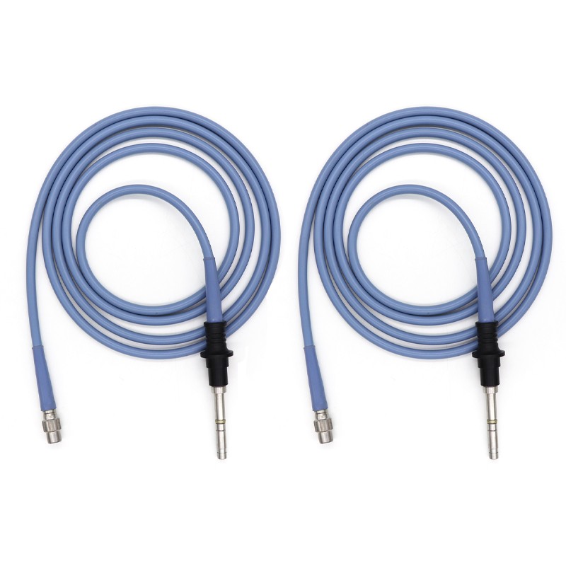 2Pcs Olympus Compatible Laparoscopic Fiber Optic Light Cable For Endoscopy