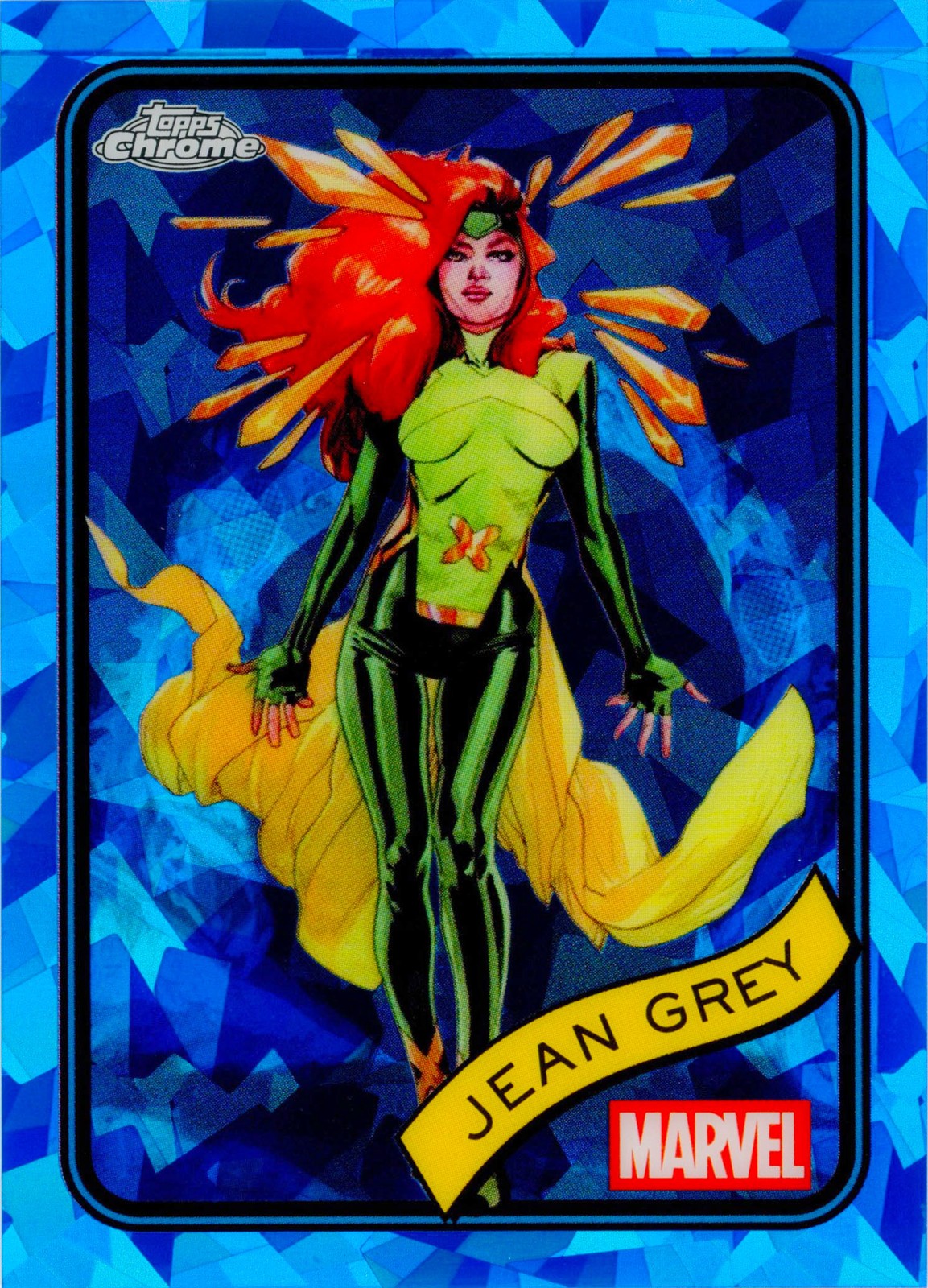 Topps Chrome Marvel Sapphire 2025 | Jean Grey | 94