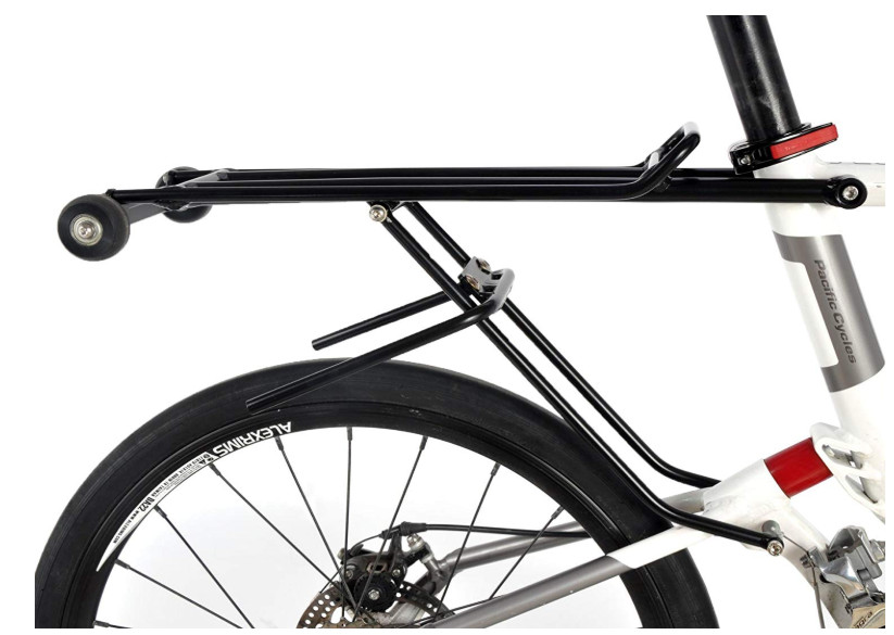 REACH rear rack w/ trolley wheels