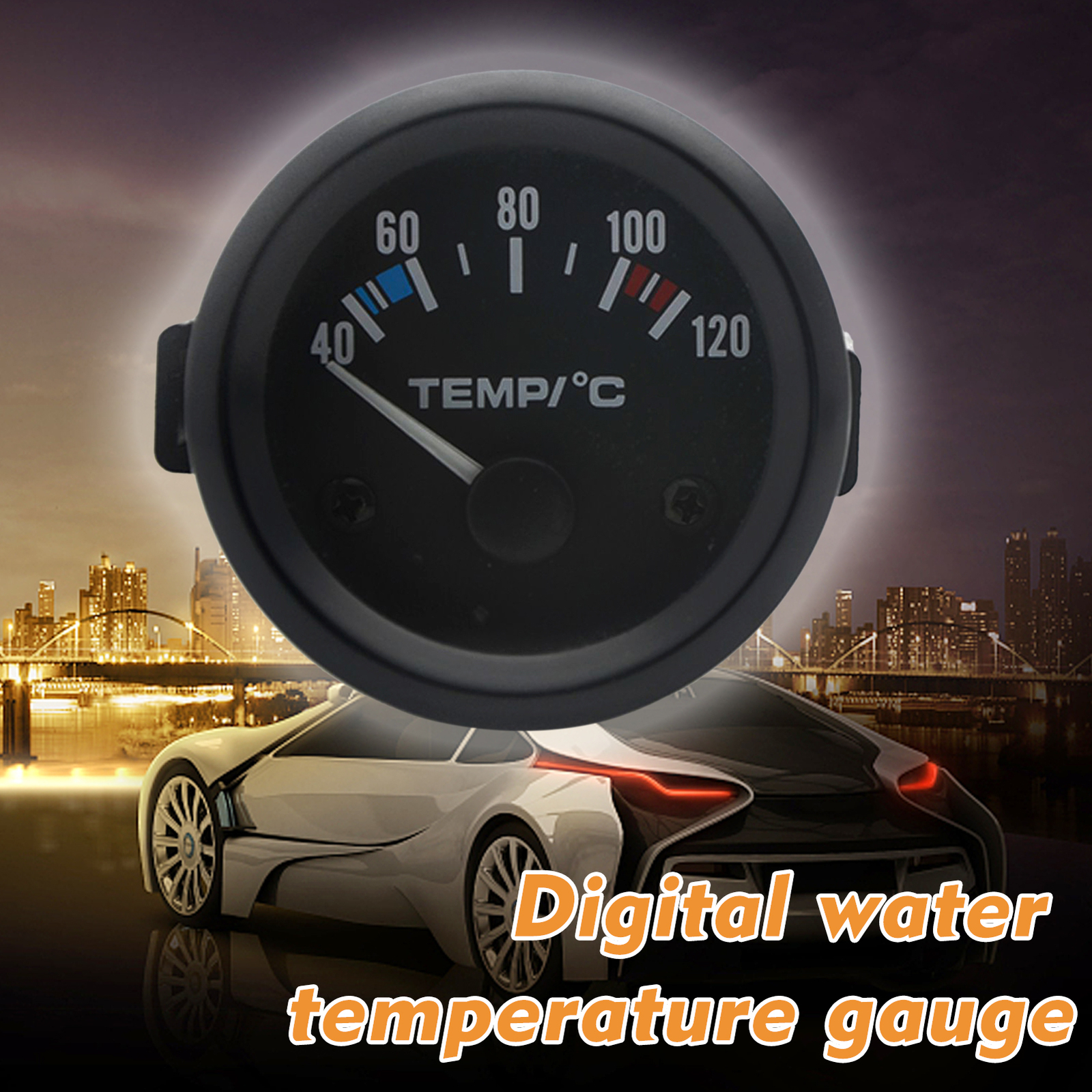 2'' 52mm Meter With 1 / 8 '' NPT Car P9F8