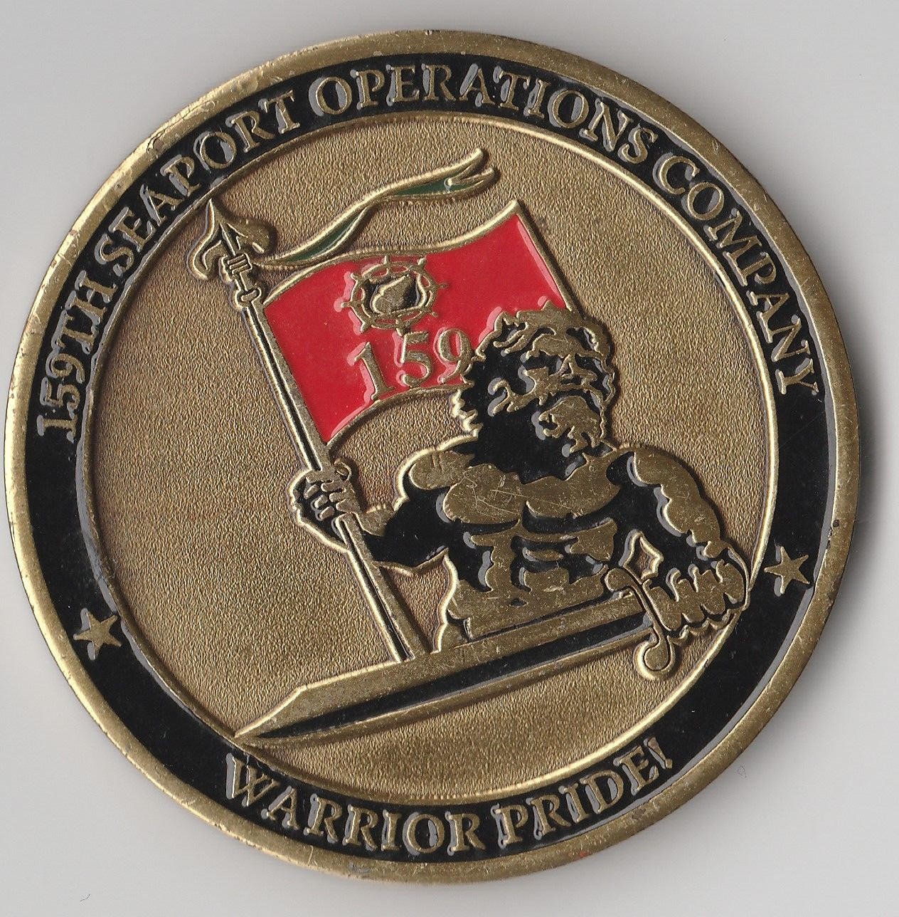 159 th Seaport Operations Company  OIF Coin 2 " DIA  C-1