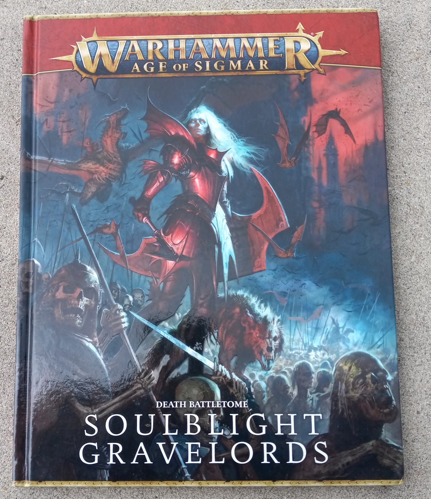 Warhammer Age Sigmar Soulblight Gravelords Death Battletome 2023 Hardcover MINT