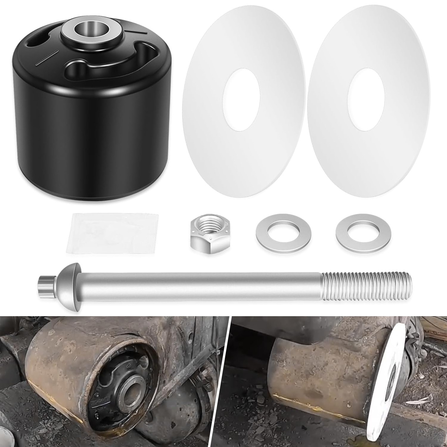 For Hendrickson Quick Align Pivot Bolt Bushing Kit S-24691 S-21166 Turner Lift