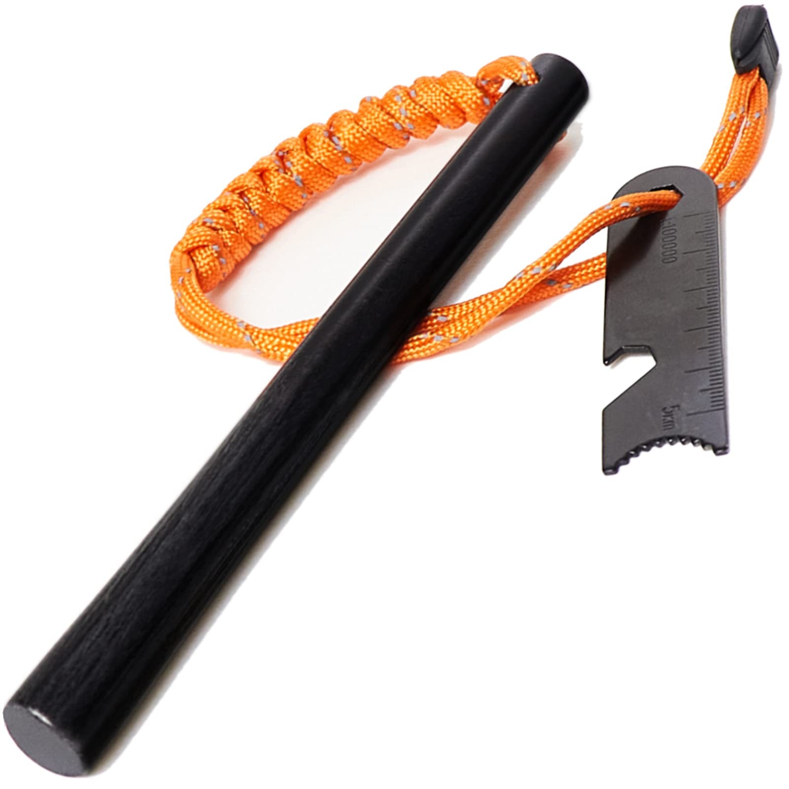 Large Ferro Rod Fire Starter 12 Inch Thick 6 Inch Length 20000 Strikes Flint Ste