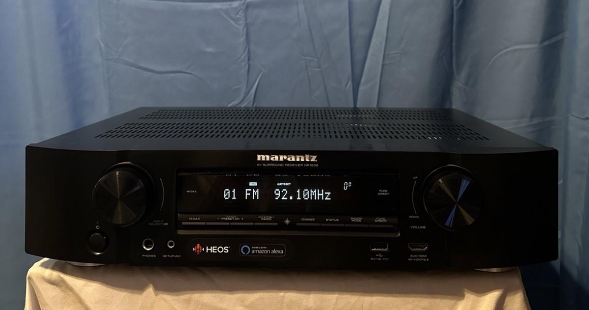 Marantz Nr1509 Ultra-Slim 5.2-Channel Network Av Receiver With Heos