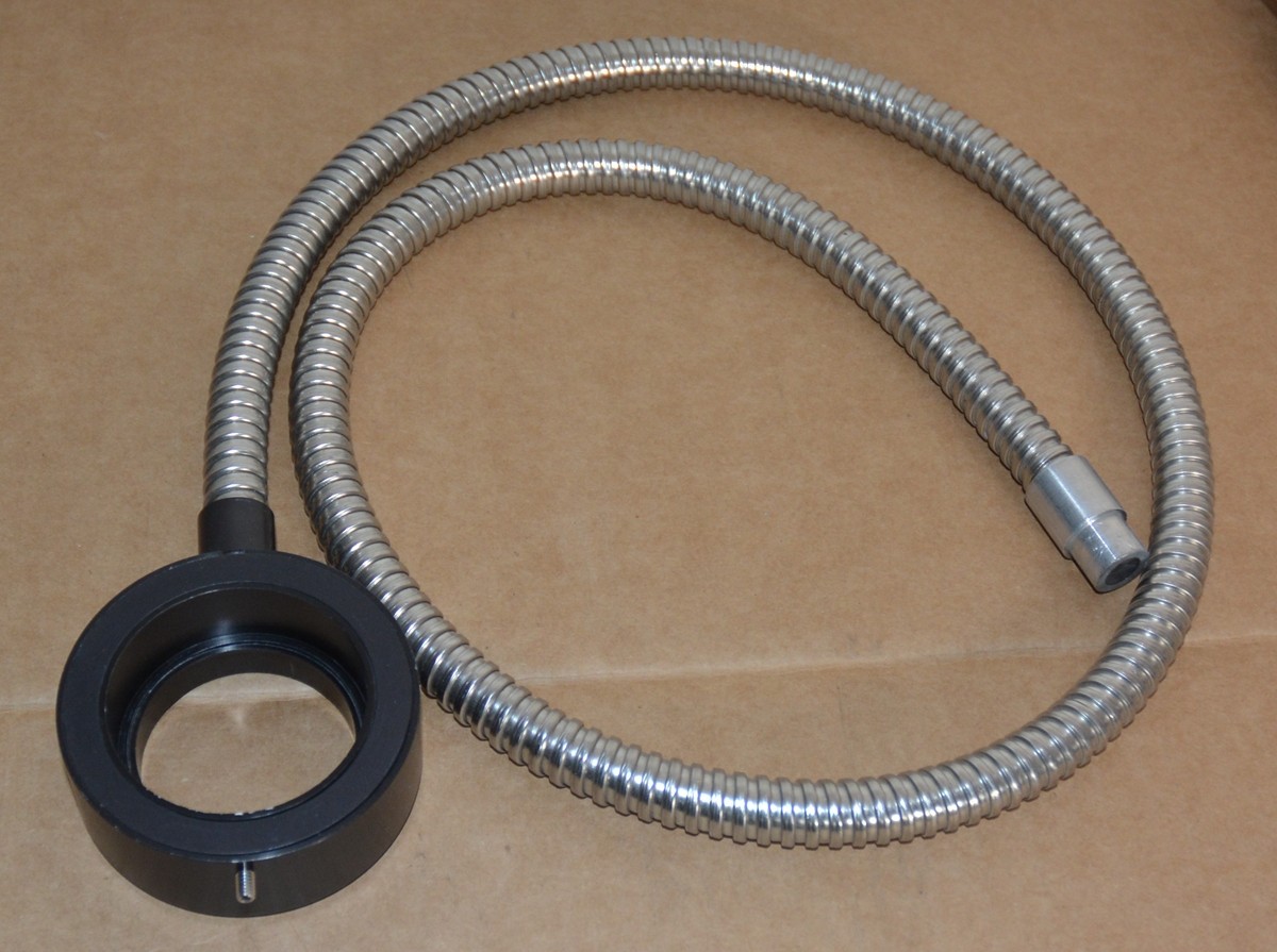 Fostec 8375 Fiber Optic Light Source Illuminator w/ Ring Light Fits Leica