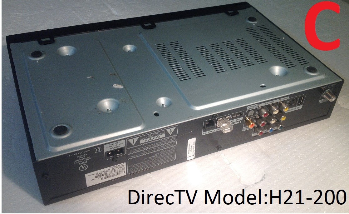 Satellite TV Recever:Pansat 3000AQ, Samsung DSB-4700F, DirecTV H21-200, DRD430RG
