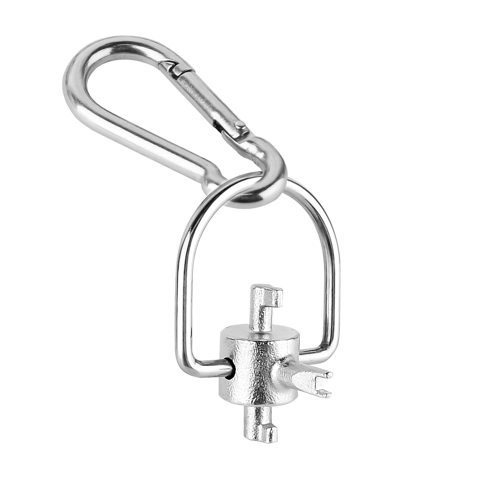 HVAC Locking Cap Key Tool 3-in-1 Refrigerant Valve Key for R410A R22 Install Rem