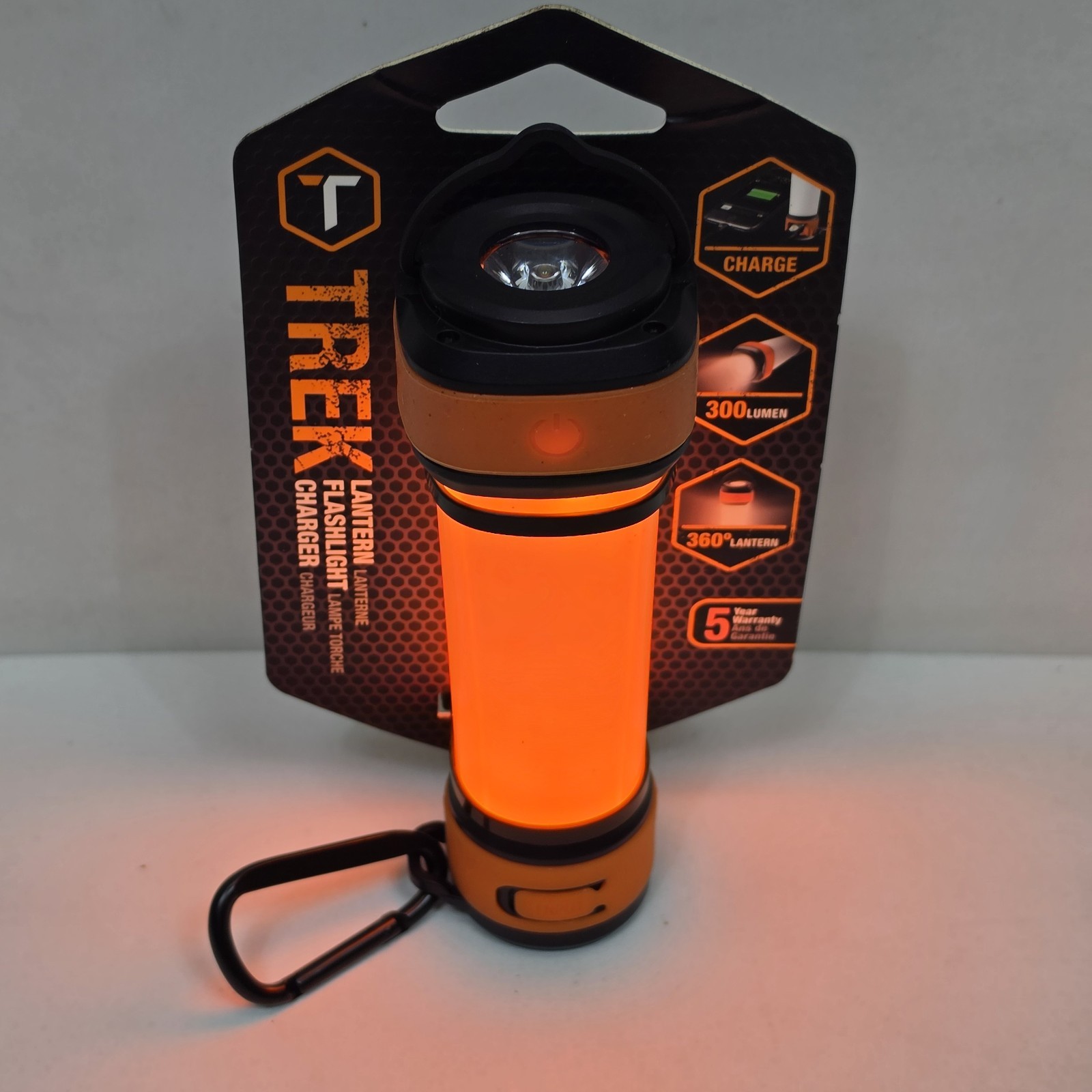 ToughTested TREK Lantern/Flashlight/Charger (TT-PBLL4)