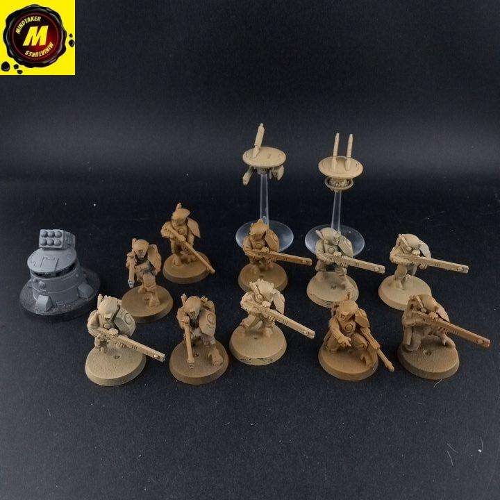 Fire Warrior Strike Team (x10+3) 2 - #172328 - Tau Empire