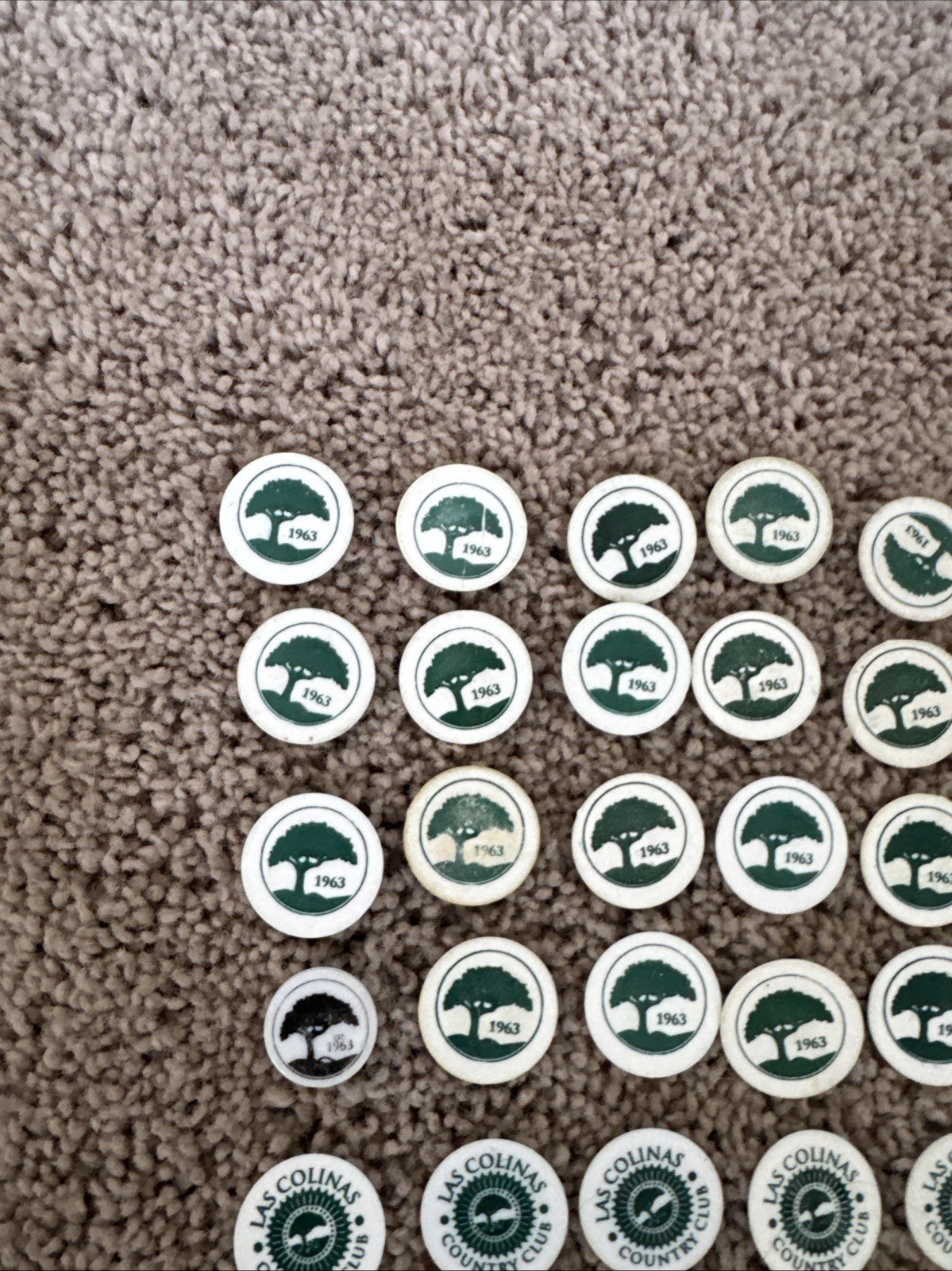 51 Las Colinas Golf Course Logo Chips