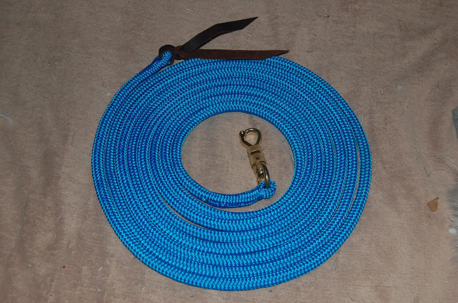22' BLUE LONGE LUNGE LINE FOR ANDERSON & PARELLI TRAINING