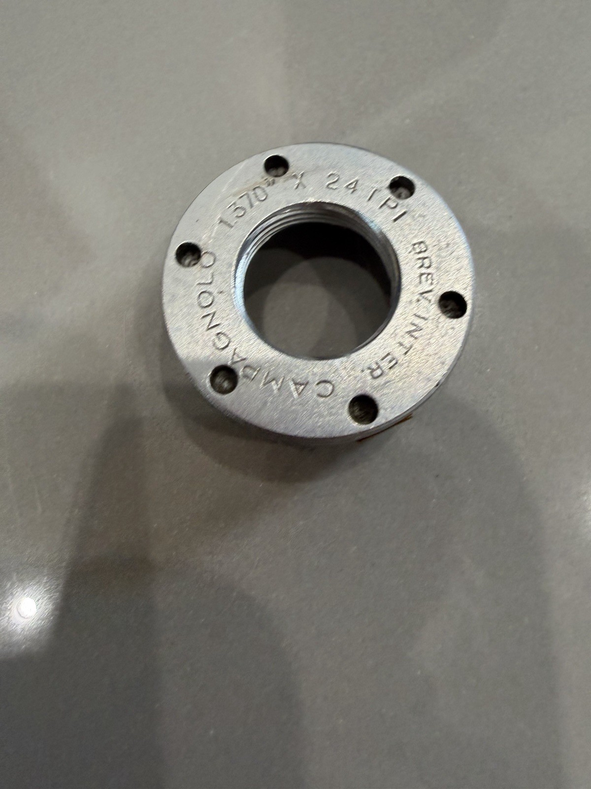 Campagnolo Nuovo Record 1.370” x 24 TPI RH-only bottom bracket cup