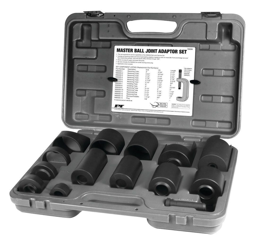 PERFORMANCE TOOL W89305 BALL JOINT ADAPT KIT