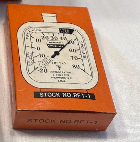 Universal Enterprises hanging refrigerator thermometer RFT-1