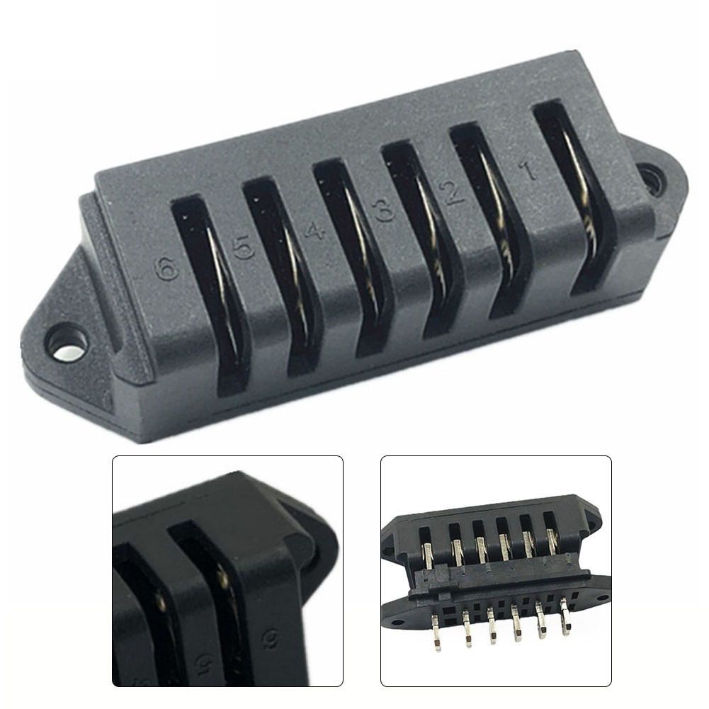 Easy Installation 6 Pin Female Connector for Electric Bike Box