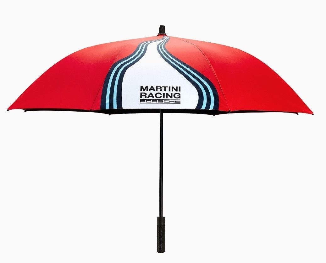 [Unused] Porsche MARTINI RACING PORSCHE Full Size Umbrella Red