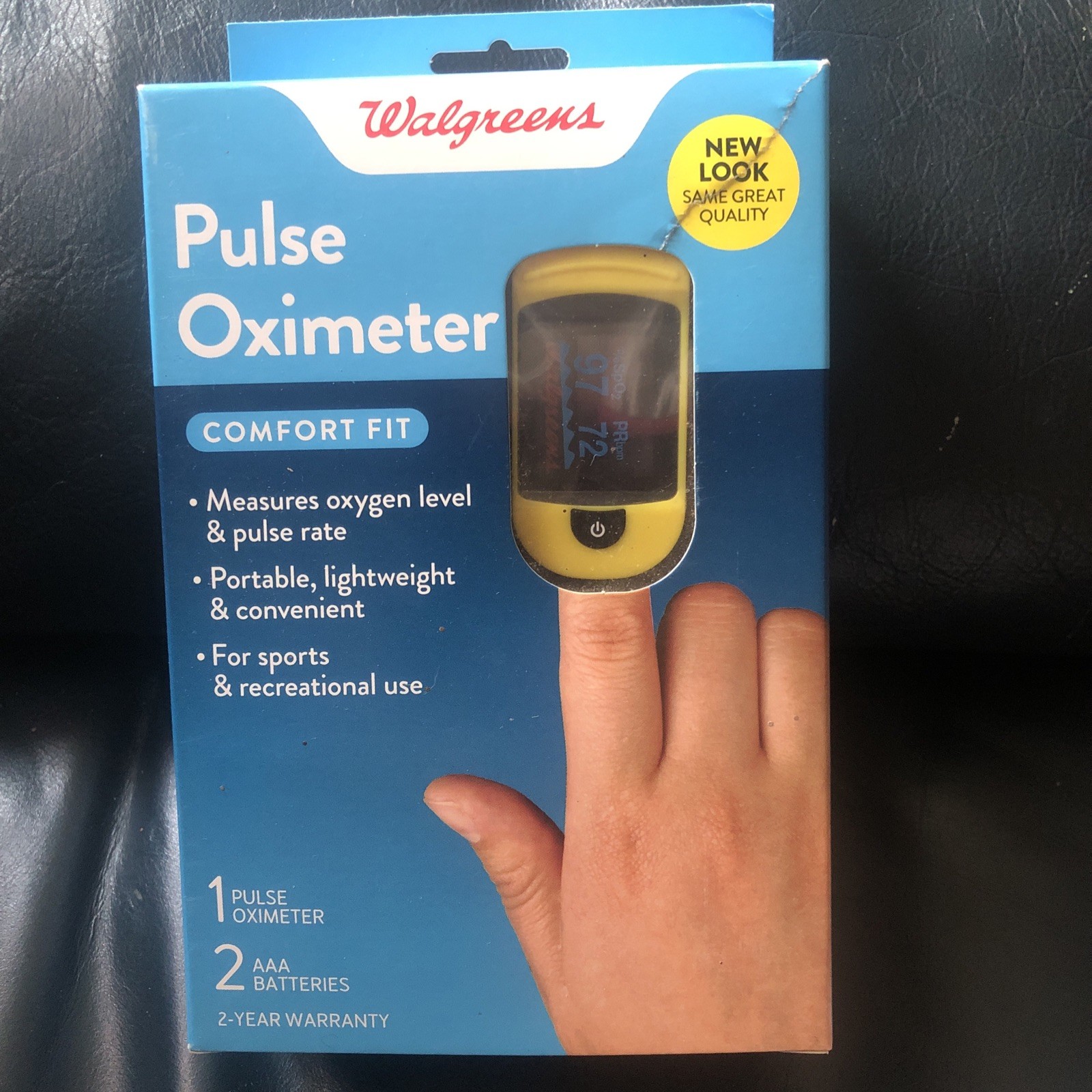 Pulse oximeter.  New