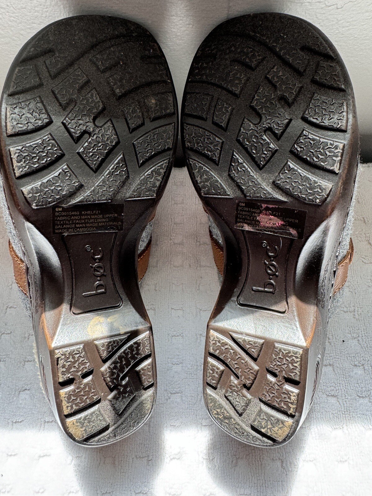 B.O.C. Wool Clogs