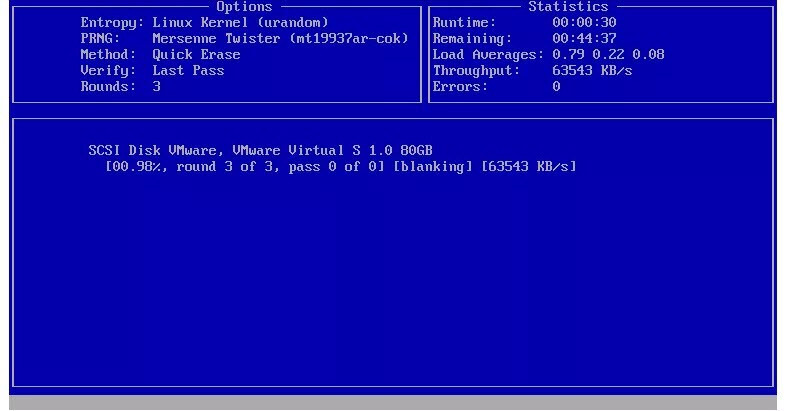 Hard Drive Eraser Data Destroyer USB Bootable Thumb Drive Stick Wipe HDD Disk