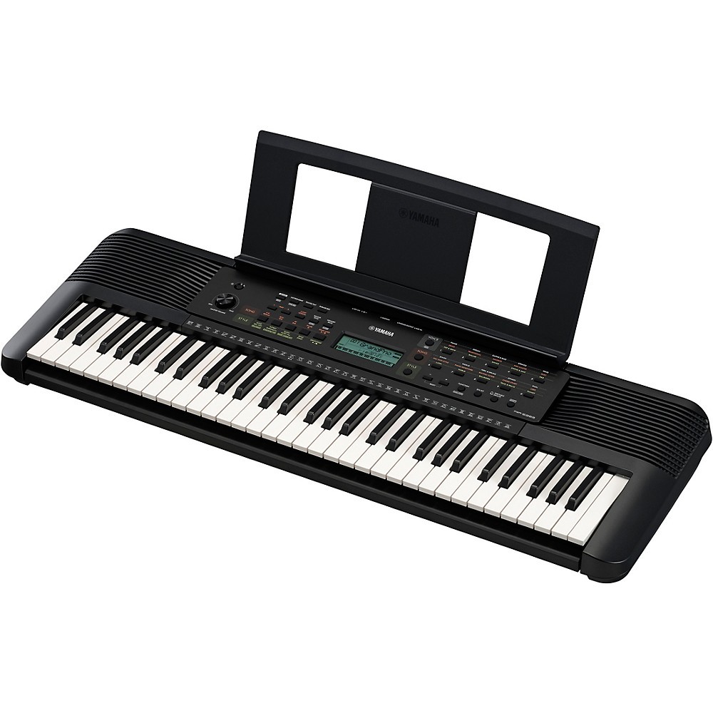 Yamaha PSRE283 61-Key Portable Keyboard Essentials Bundle