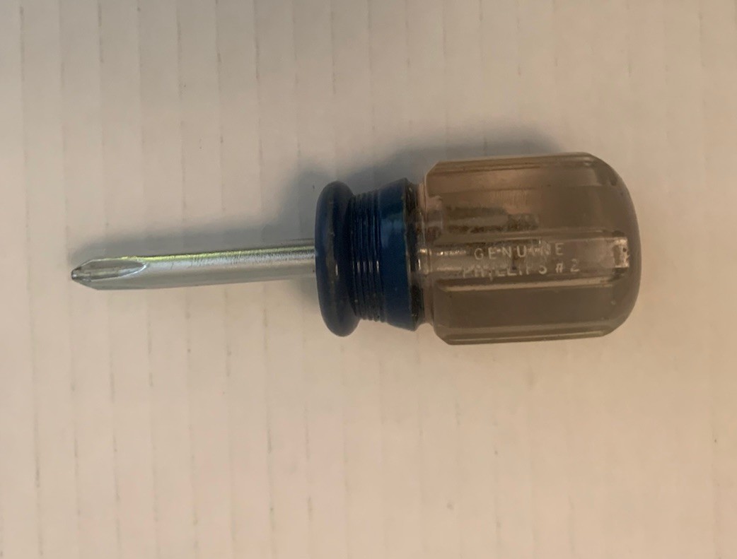 Vintage 3.5” Craftsman #2 Phillips Stubby Screwdriver