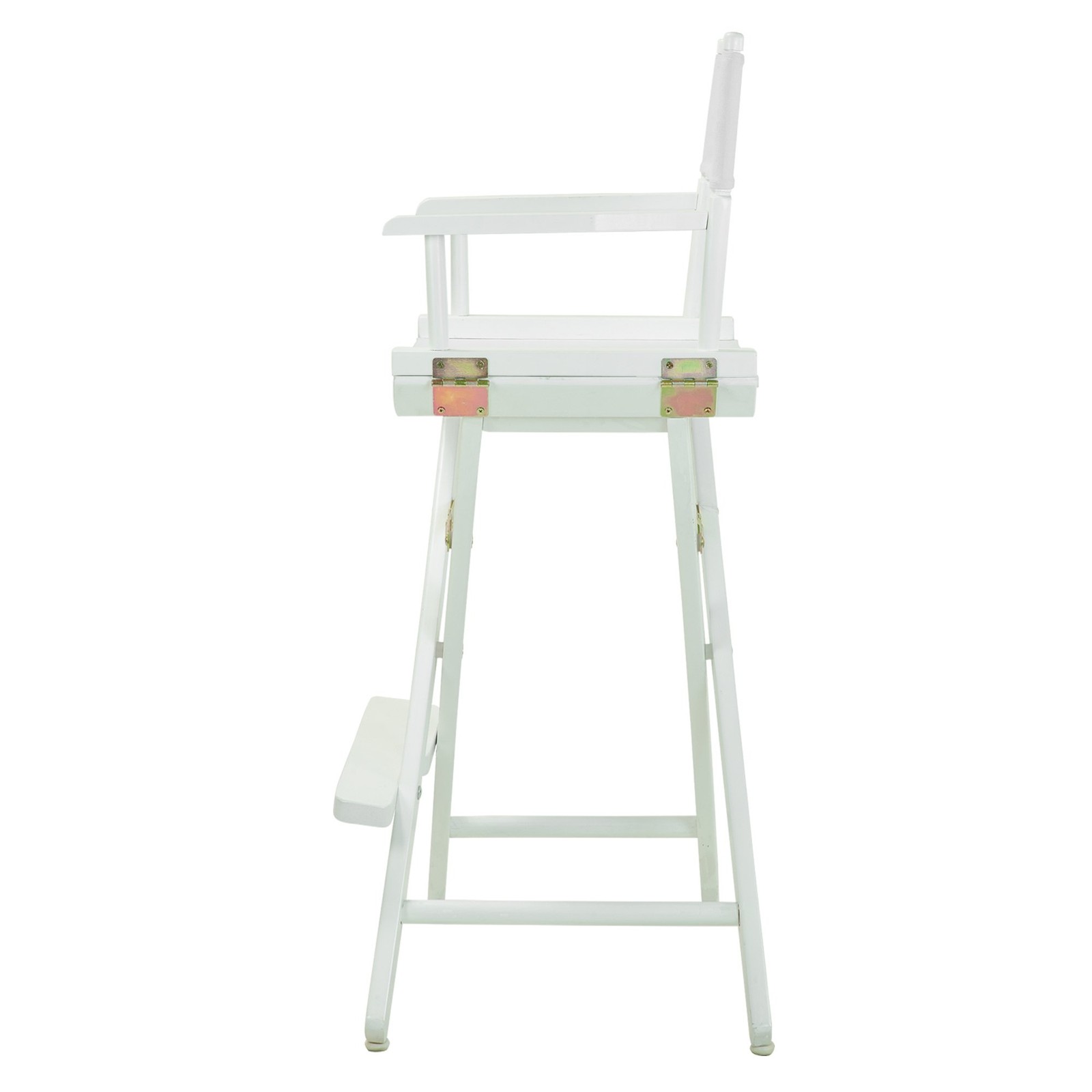 Directors Chair white Frame/white Canvas30 Bar Heig