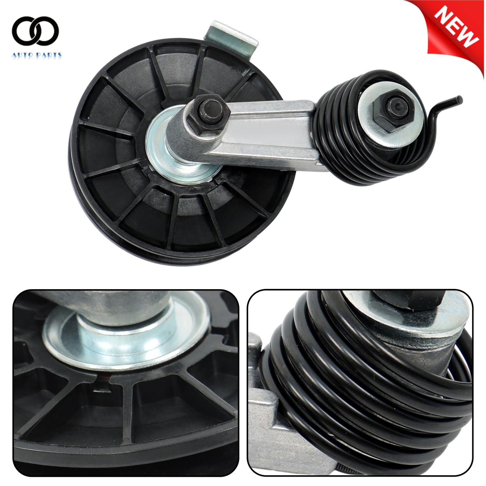 Cooling Fan Pulley Tensioner Kit for Bobcat 653 753 763 773 853 6662997 6702474
