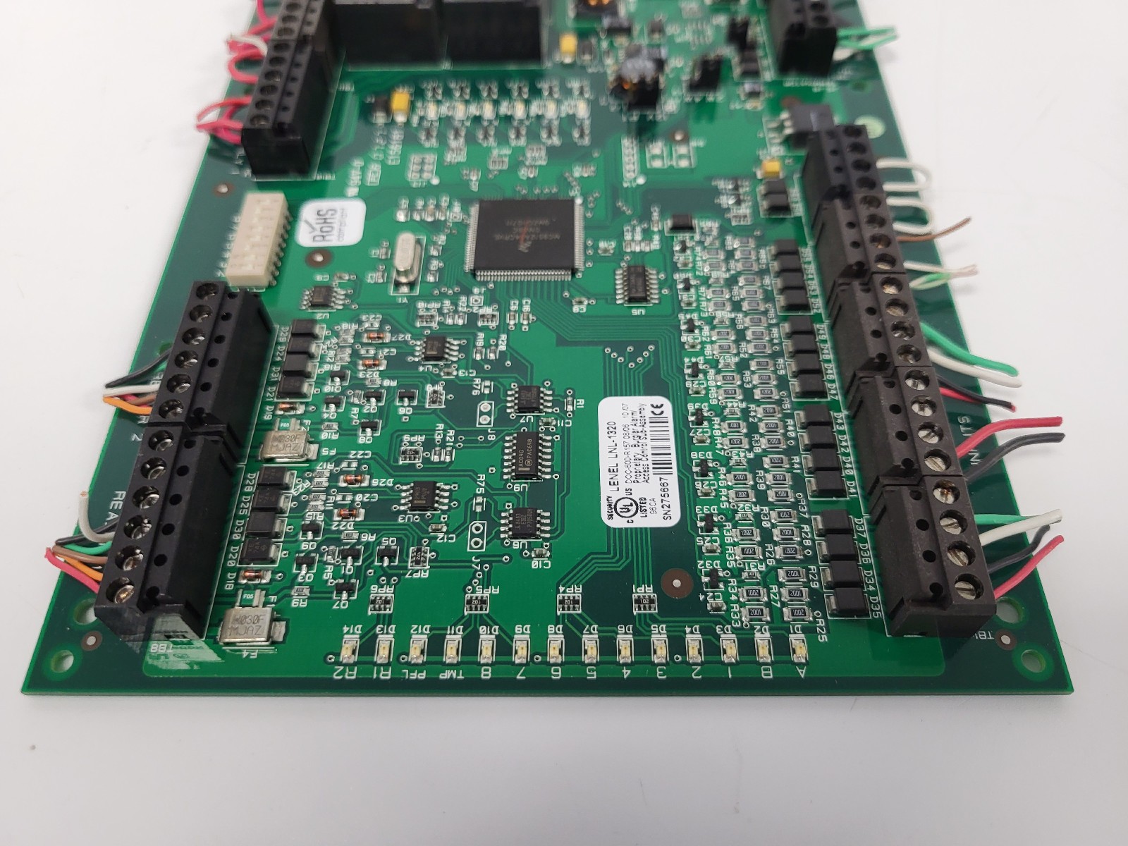 Lenel LNL-1320 Series 2 Access Control Dual Reader Interface DRI Module Board