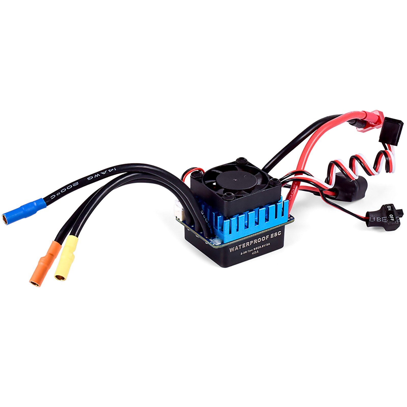 45A /180A Brushless ESC Replacement For  WLtoys 144010 124016 124019 1/12 RC Car