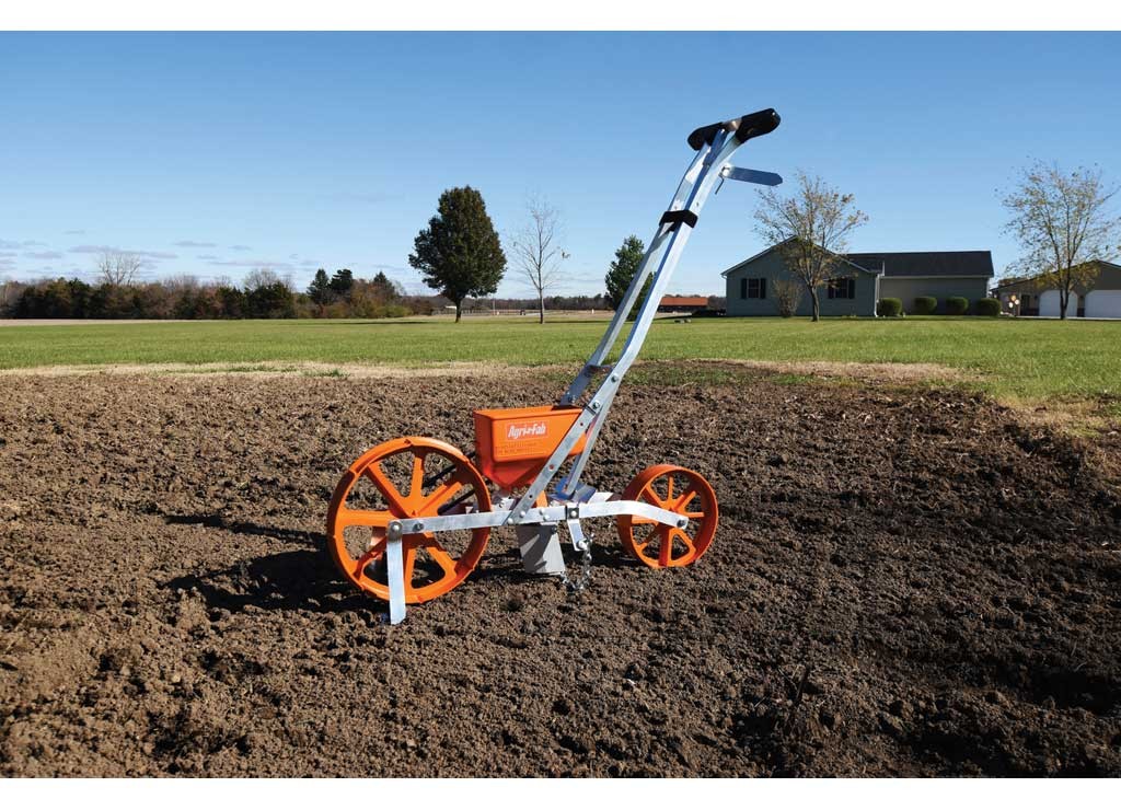 Agri-Fab 45-0640 Garden Seeder W/ 6 Seed Plates, Orange/Silver