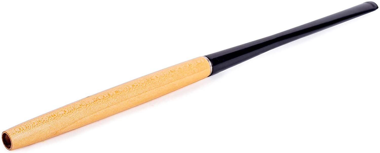 Dr. Watson - 8" Wooden Cigarette Holder Classic Series, Extra Slim size, Natural