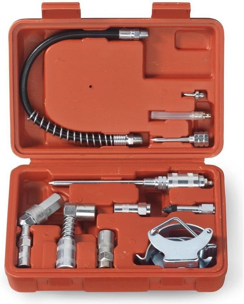 Pistola Engrasadora Y Kit De Accesorios De Lubricacion | Accesorios Z... NEW US