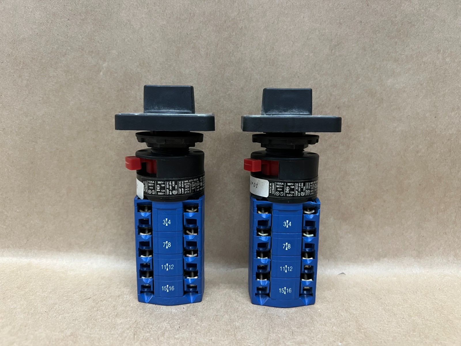 Kraus & Naimer CG8 Rotary Switch - Lot of 2