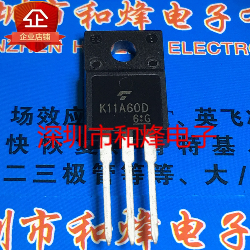 10PCS K11A60D TK11A60D TO-220F