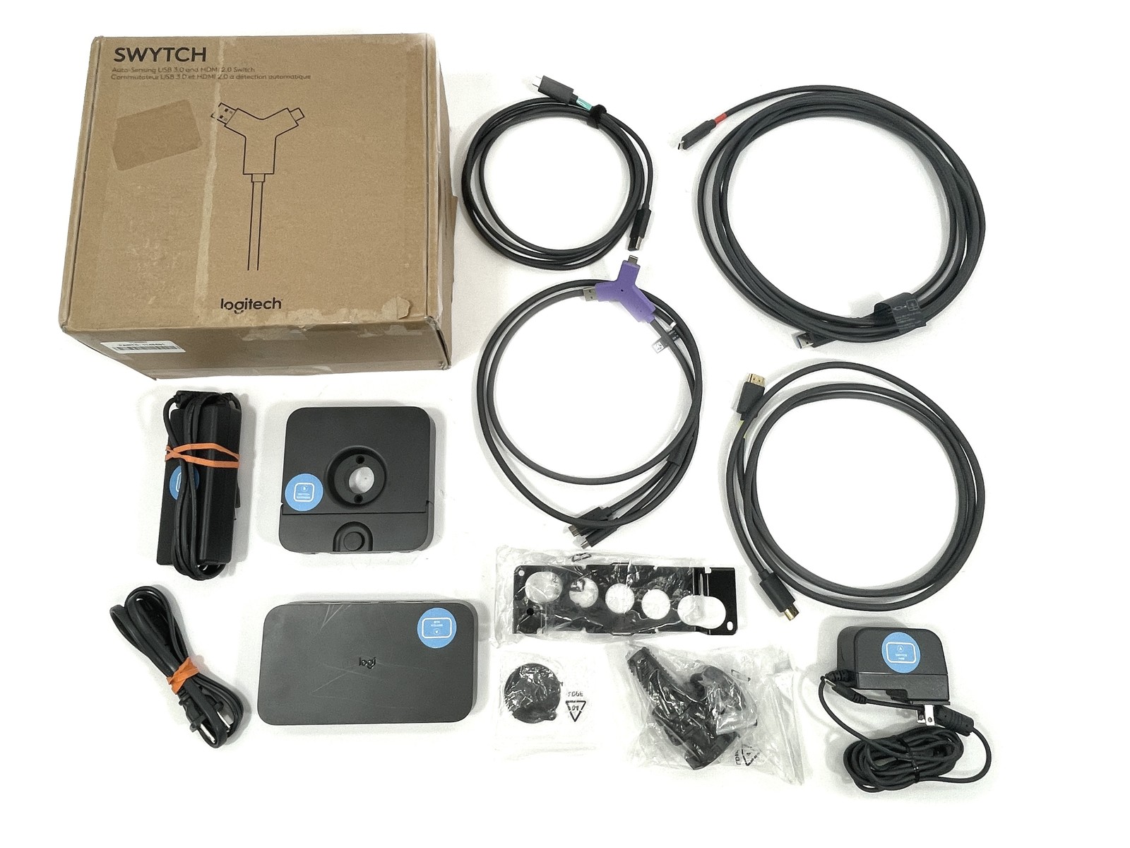 Logitech SWYTCH 952-000009 Video Conferencing Laptop USB 3.0 & HDMI Link Kit
