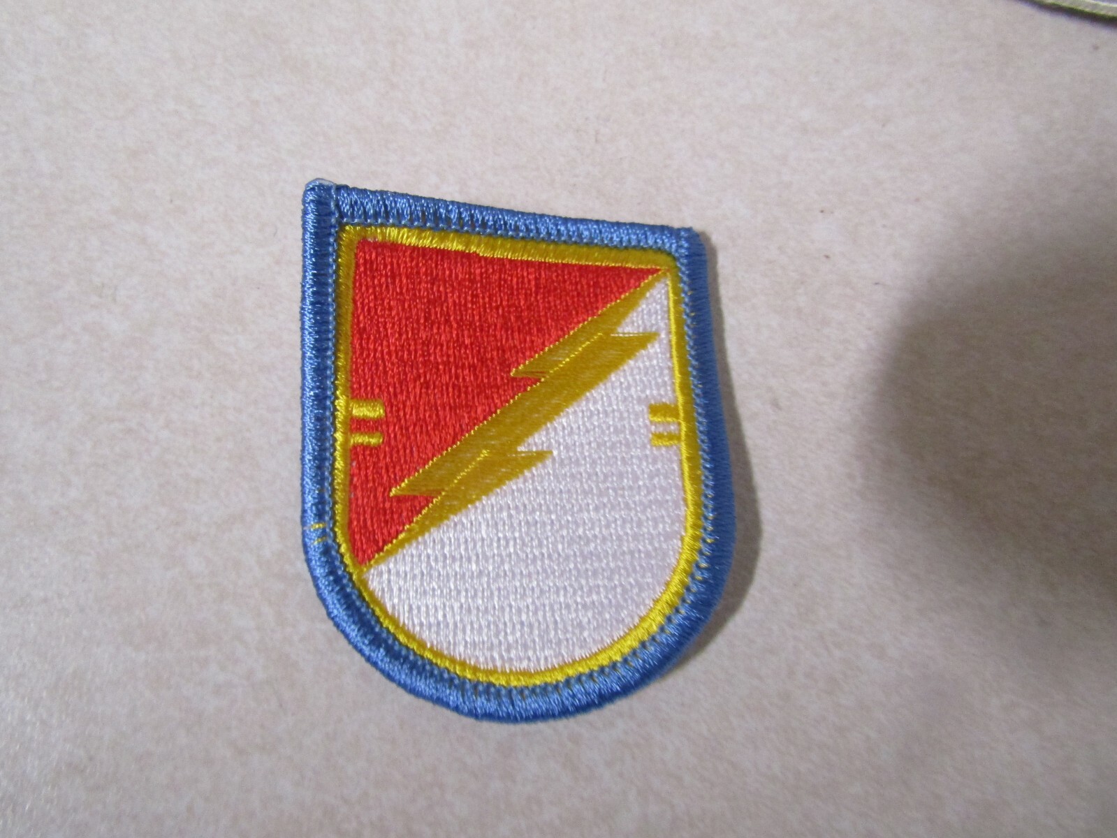 MILITARY PATCH SEW ON FLASH FOR BERET 2 INCHES 38TH CAVALRY 2ND SQUADRON TROOP C
