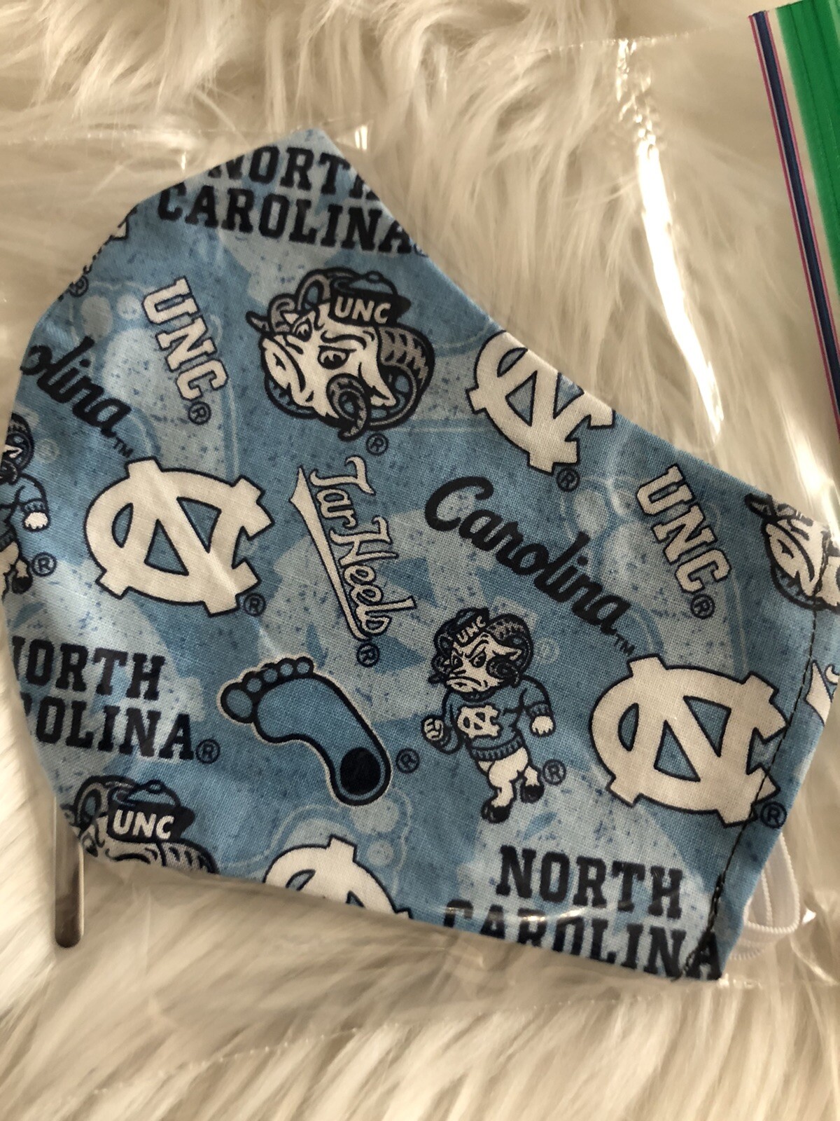 Washable, Reusable, Handmade Face Masks - NC Tarheels