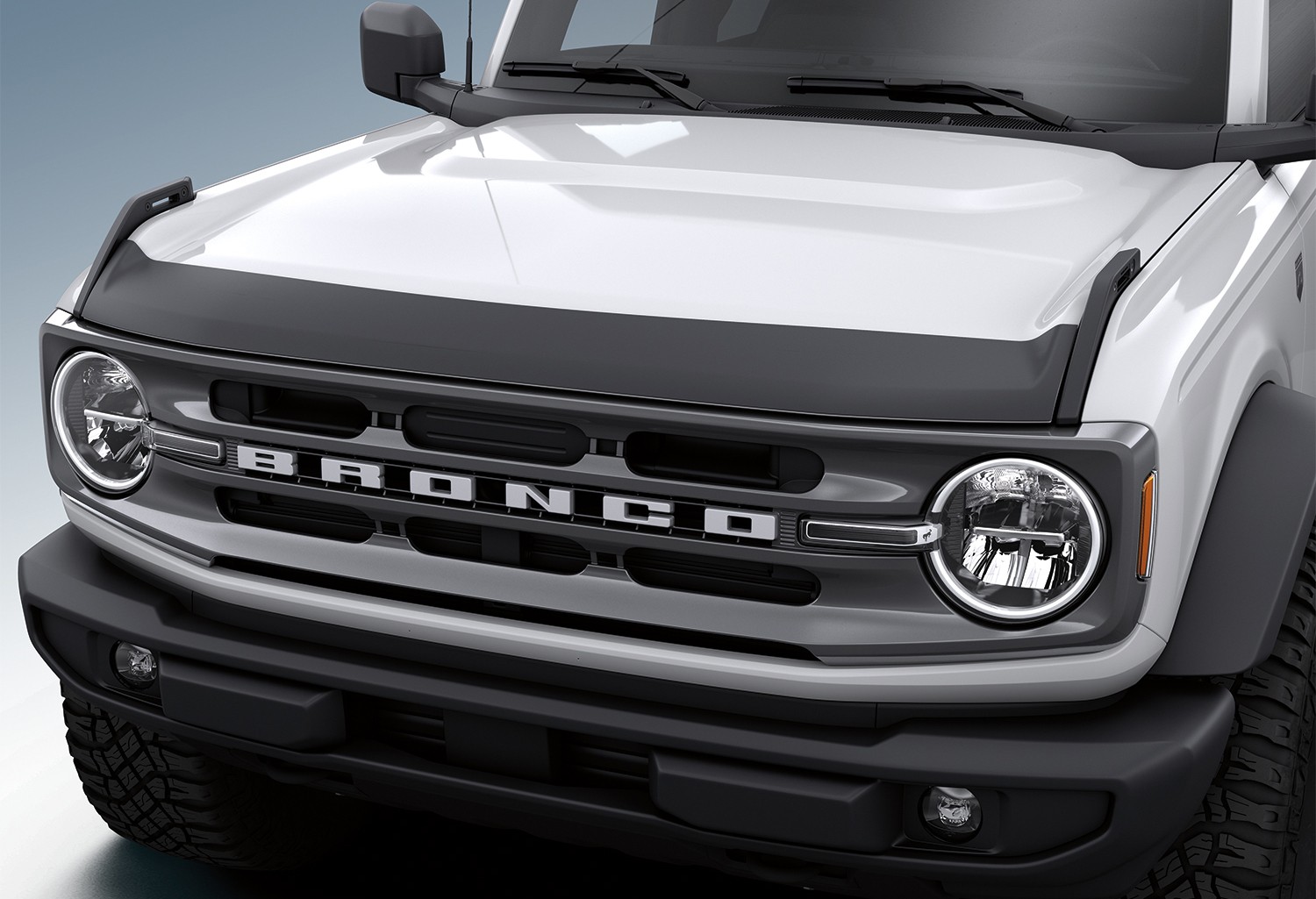 Ford Aeroskin Smoke Hood Protector by Husky Liners Bronco 2021-2026