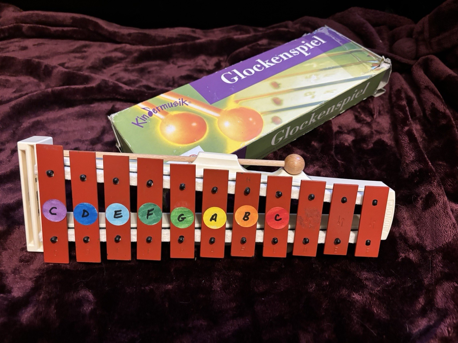 Kindermusik Orff  Kids Soprano Glockenspiel Made in Germany Gently Used
