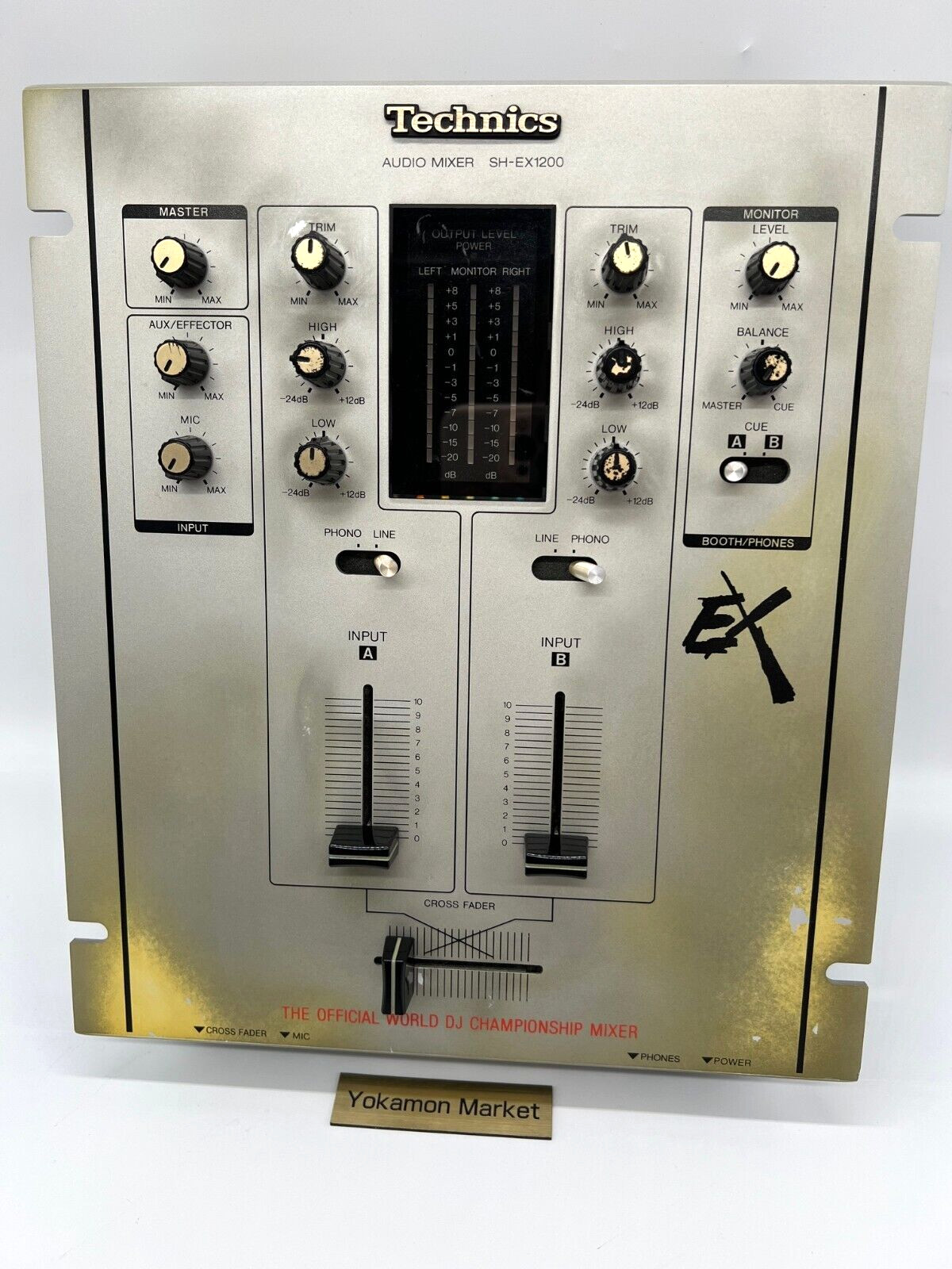 TECHNICS SH-EX1200 Silver Professional DJ Mixer 4-channel AC100V In Stock