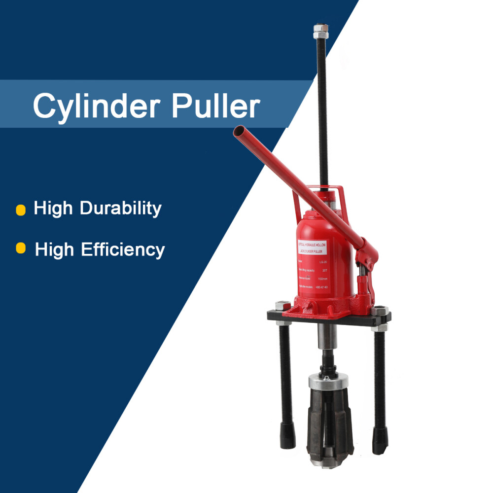 20T Cylinder Liner Puller Auto Repair Hydraulic Multi-purpose Cylinder Puller