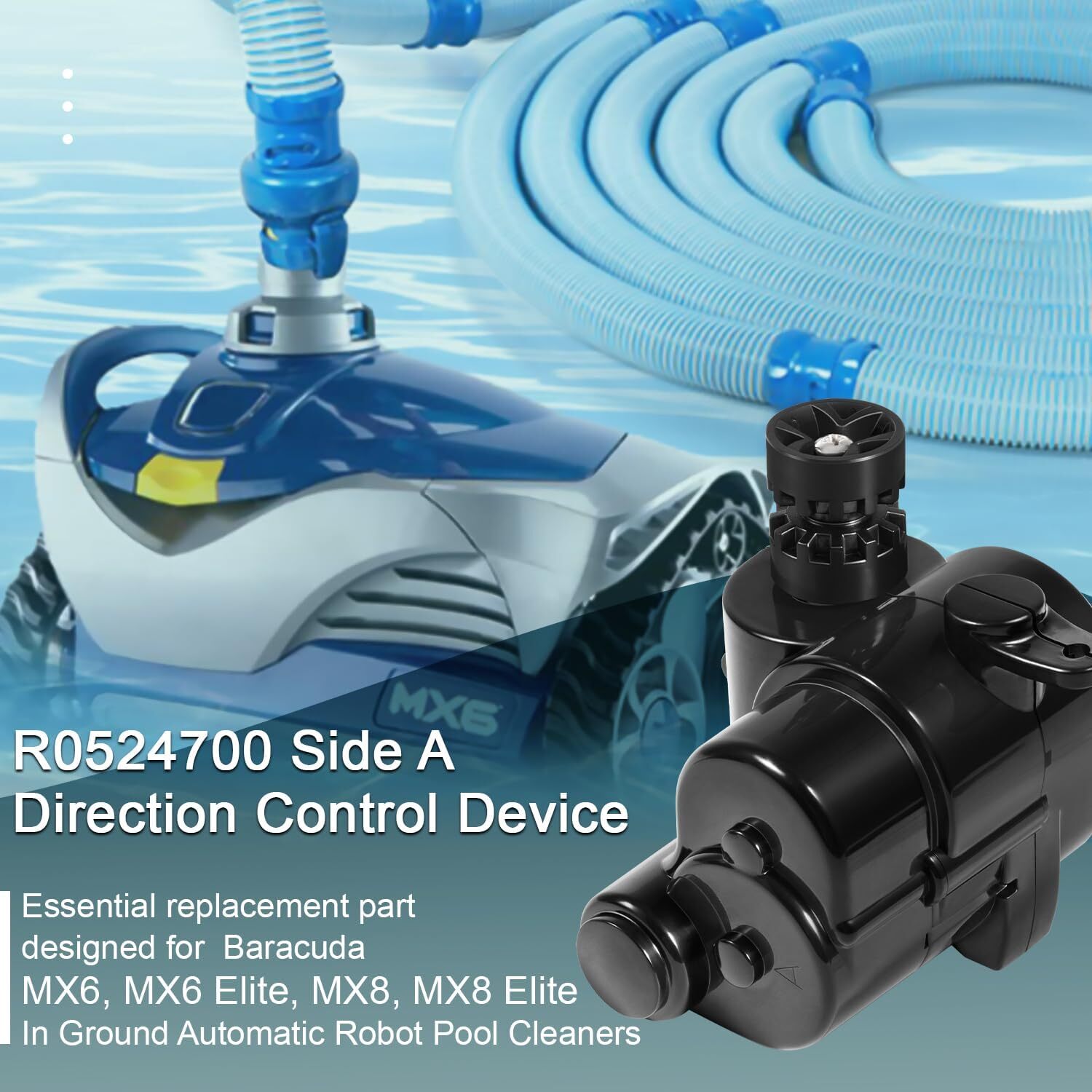 R0524700 Side A Direction Control Device Replacement for Zodiac Baracuda MX6