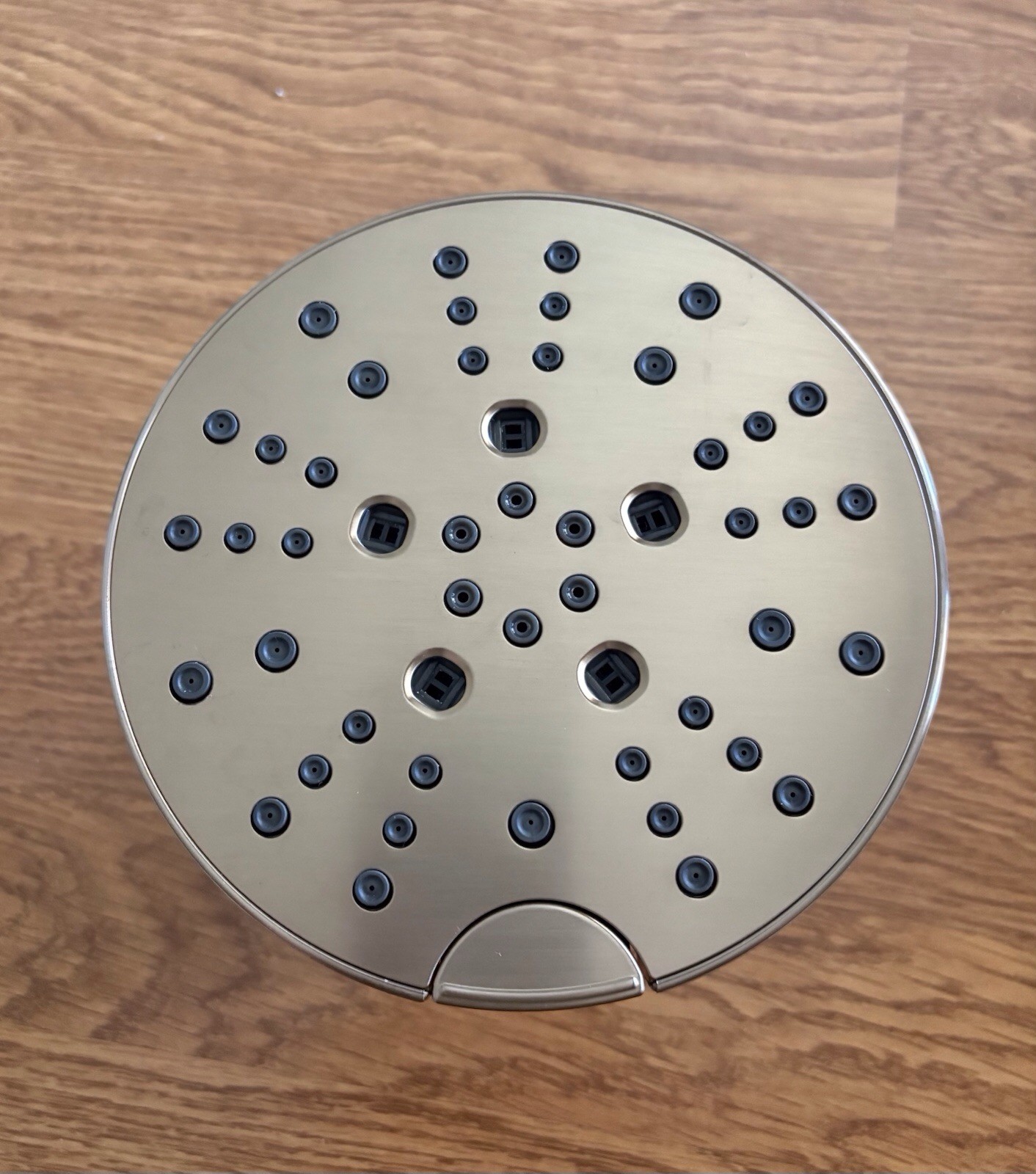 Delta 5 Setting Shower Head 1.75 GPM Lumicoat Champagne Bronze 52668