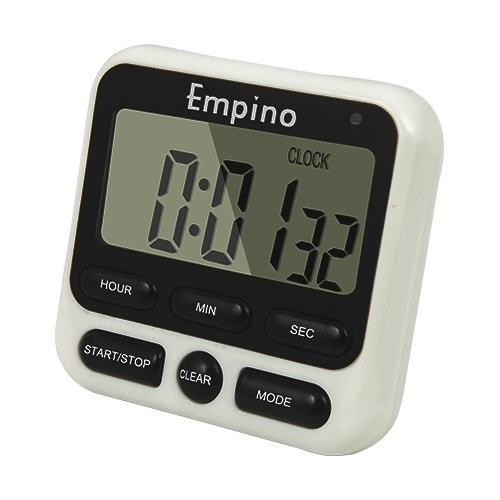 Digital Kitchen Timer - Empino Upgraded 24-Hours Cooking Timer Clock Countdow...
