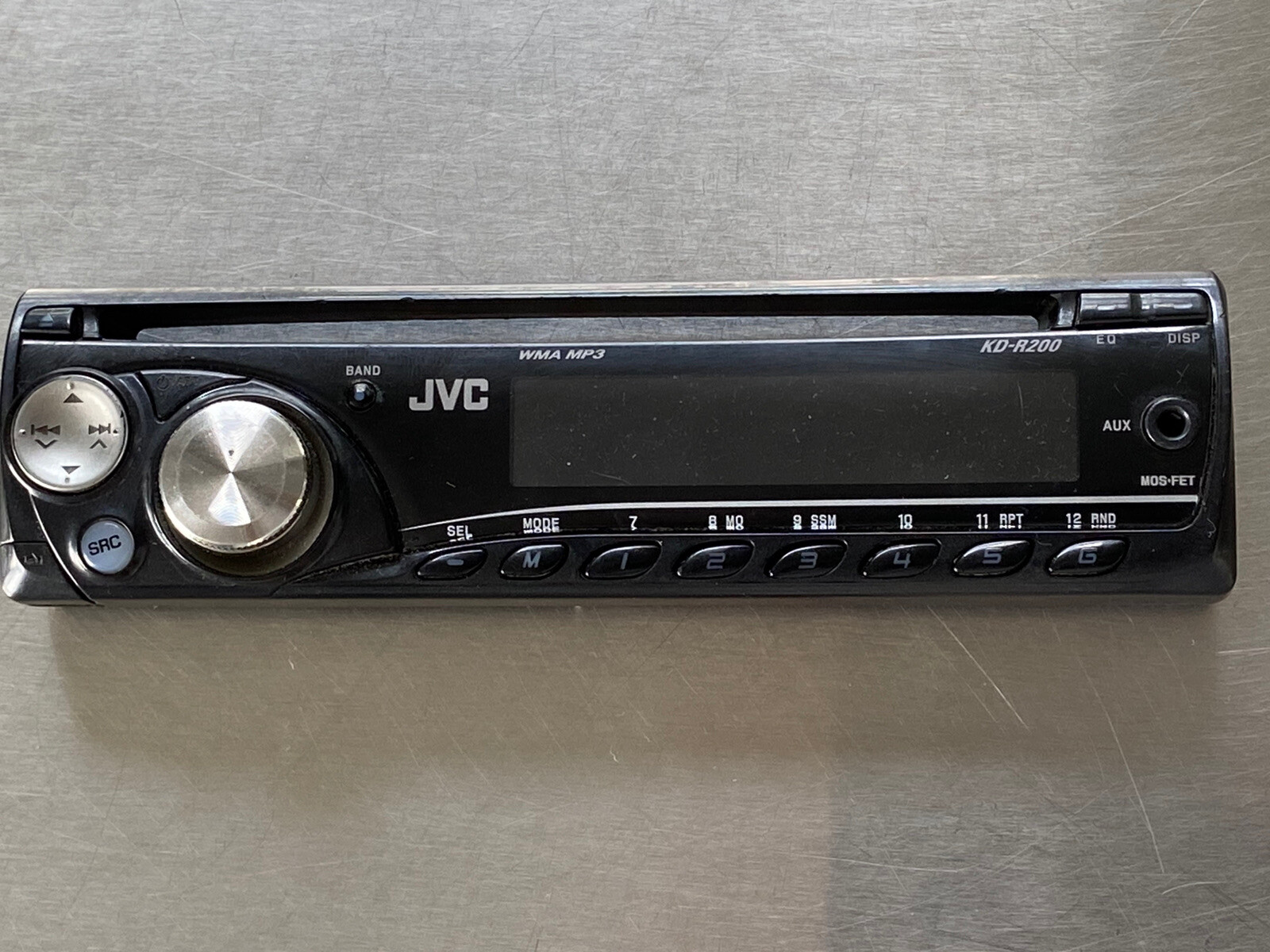 JVC KD-R200 CAR STEREO FACEPLATE ONLY JVC KD-R200 FACEPLATE ONLY OEM