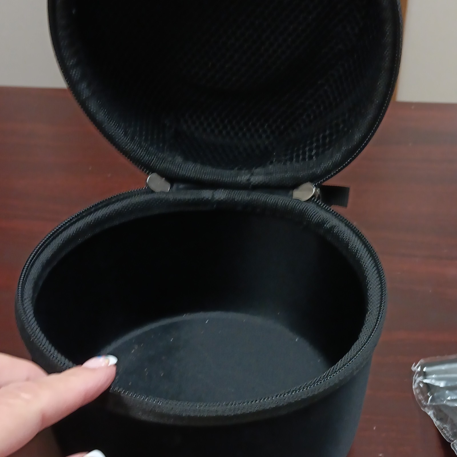 PFP Massage Grid Foam Roller, Black Foam Material, Includes Storage Case