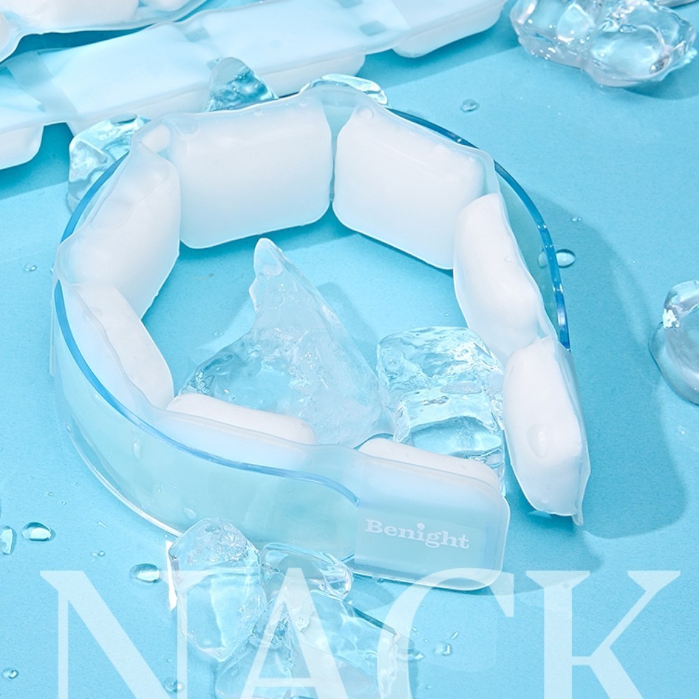 Benight Wide Cooling Neck Scarf Ice Neck Band Reusable Cool Cold Pack Summer