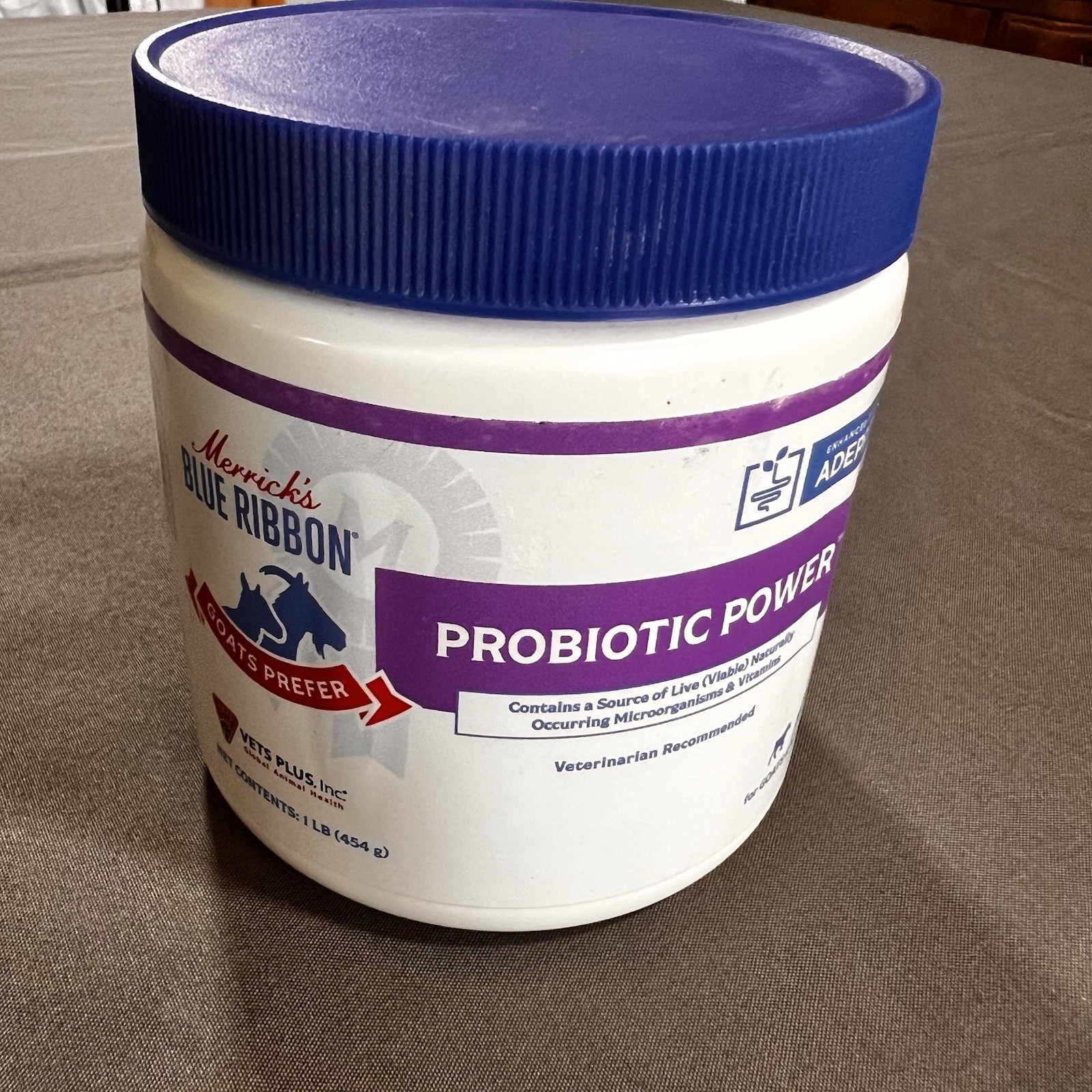 Merrick’s Blue Ribbon Probiotic Power For Goats - 1 Pound Tub Sealed New
