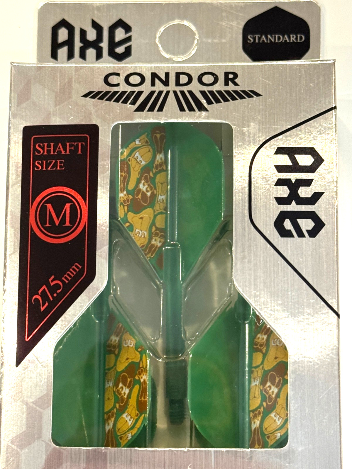 CONDOR AXE GT MONSTER FLIGHTS SHAPE IS MEDIUM STANDARD 27.5MM NEW SHIP FREE